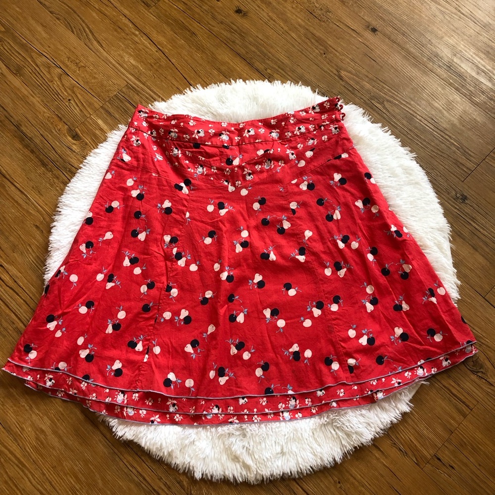 American Eagle Outfitters Cherry and Pear Skirt